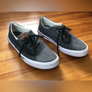Sperry 4 Eye Top Slider Canvas Sneakers. 8M.